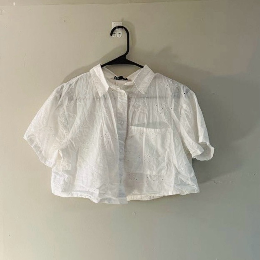 SO White Short-Sleeve Jacket